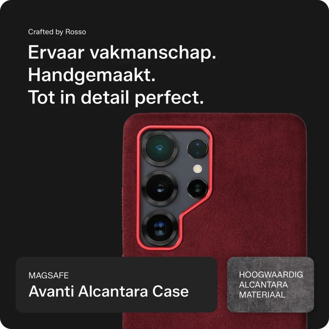 Rosso Avanti Hoesje 246531 Samsung Galaxy S25 Ultra - Burgundy