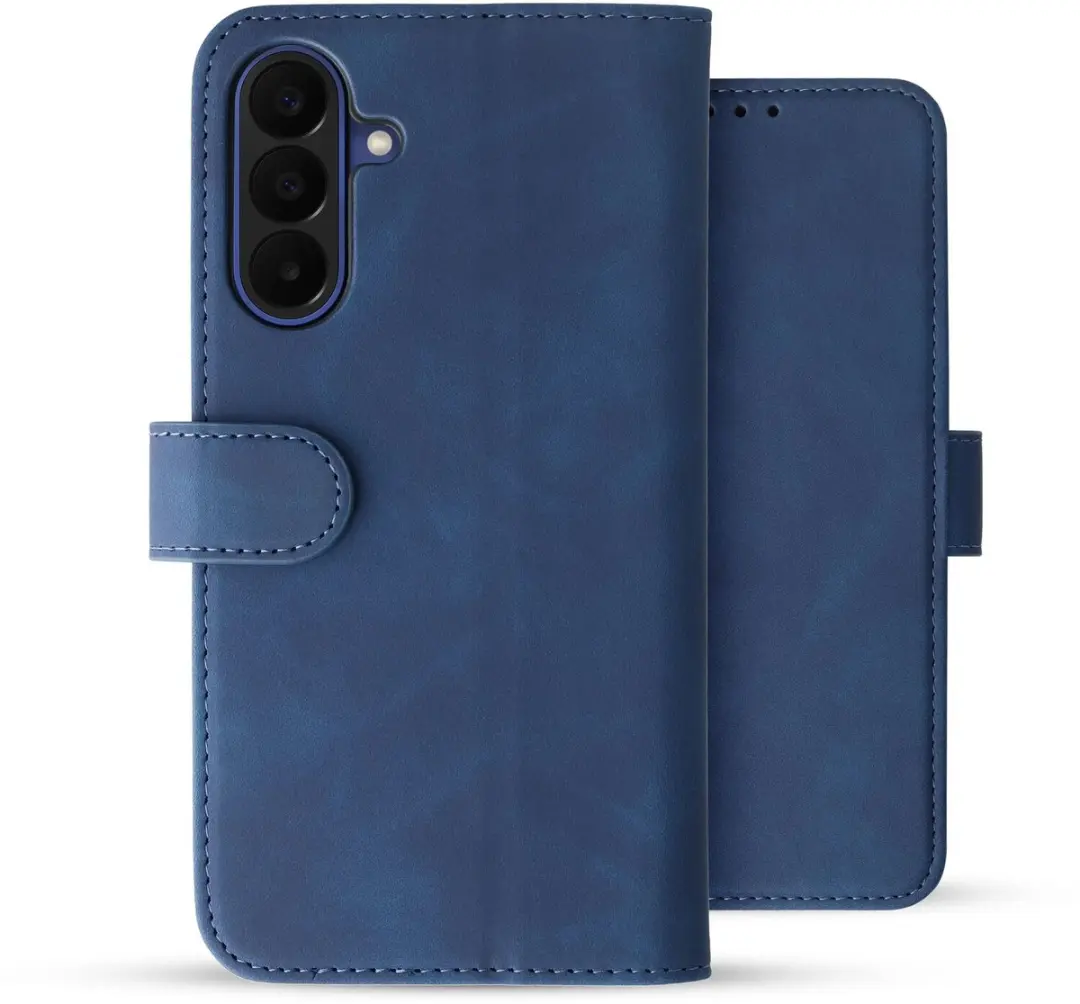 Rosso Element Wallet Book Case Samsung Galaxy A27 - 4 Pasjes - Blauw