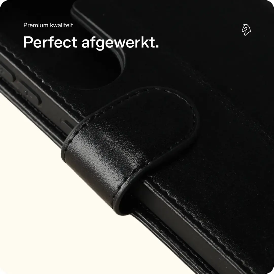 Rosso Element Wallet Book Case 249714 - Samsung Galaxy A57 - 3 Pasjes - Zwart