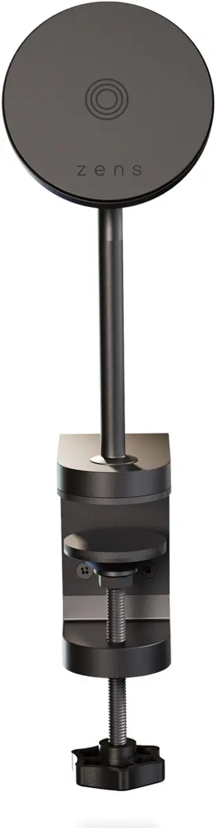 Zens Office Charger Mount Pro ZESC19B/00 - Draadloos 15W - Universeel Zwart