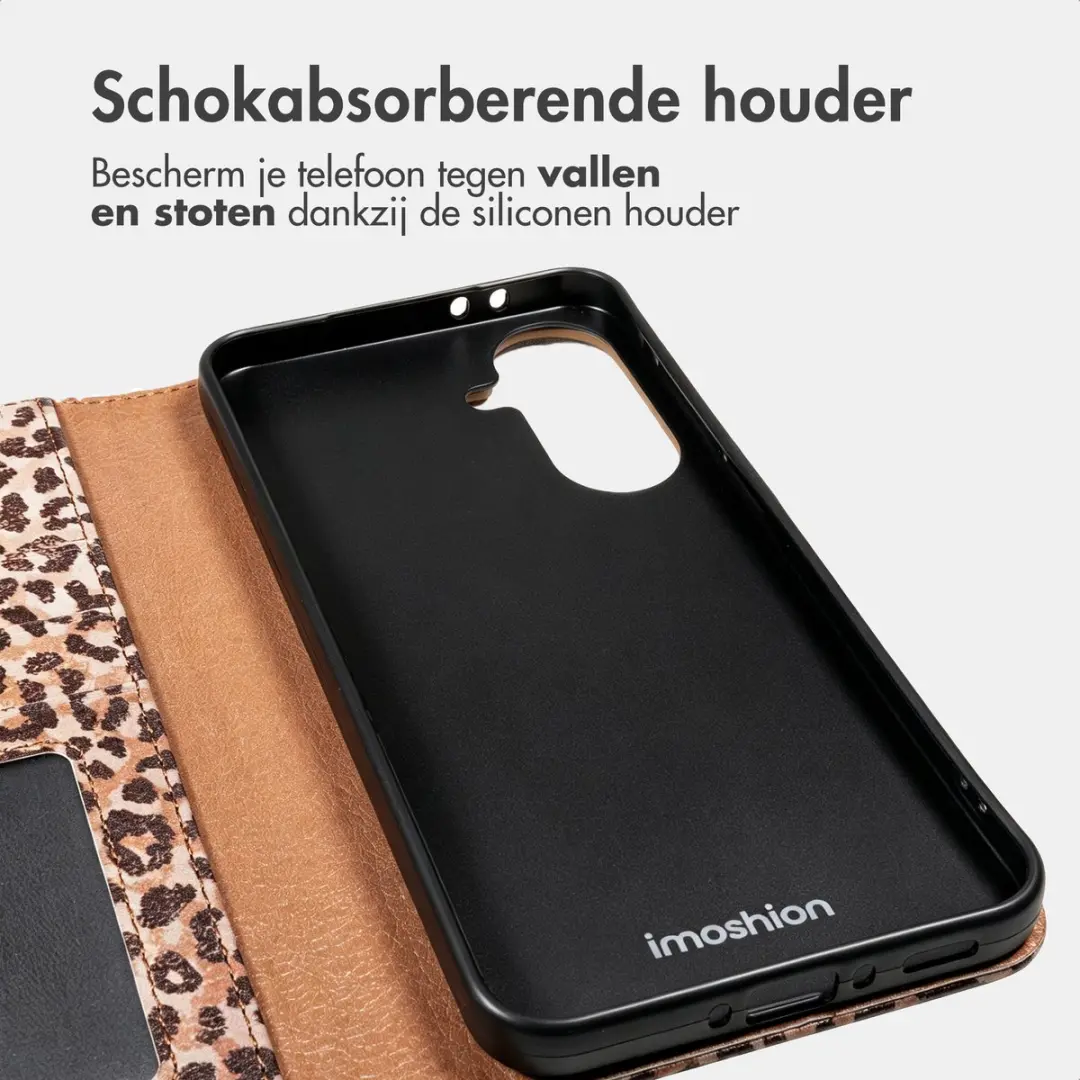 Imoshion Hoesje Samsung Galaxy A57 - Leopard Mood - 3 Pasjes
