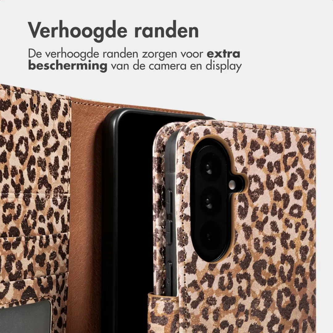 Imoshion Hoesje Samsung Galaxy A57 - Leopard Mood - 3 Pasjes