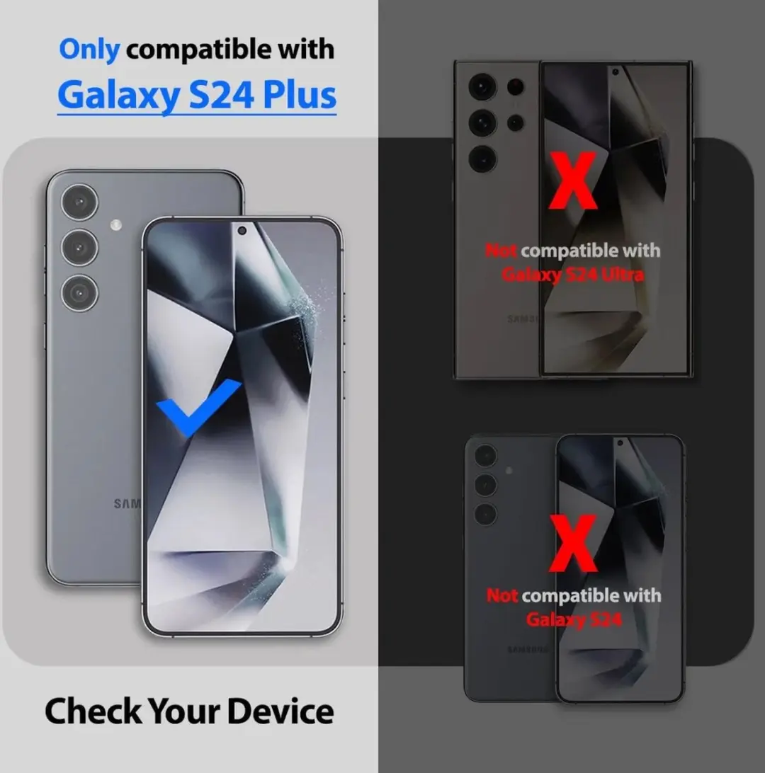 Whitestone UV Gen Screen Protector S24+ - 2 Stuks