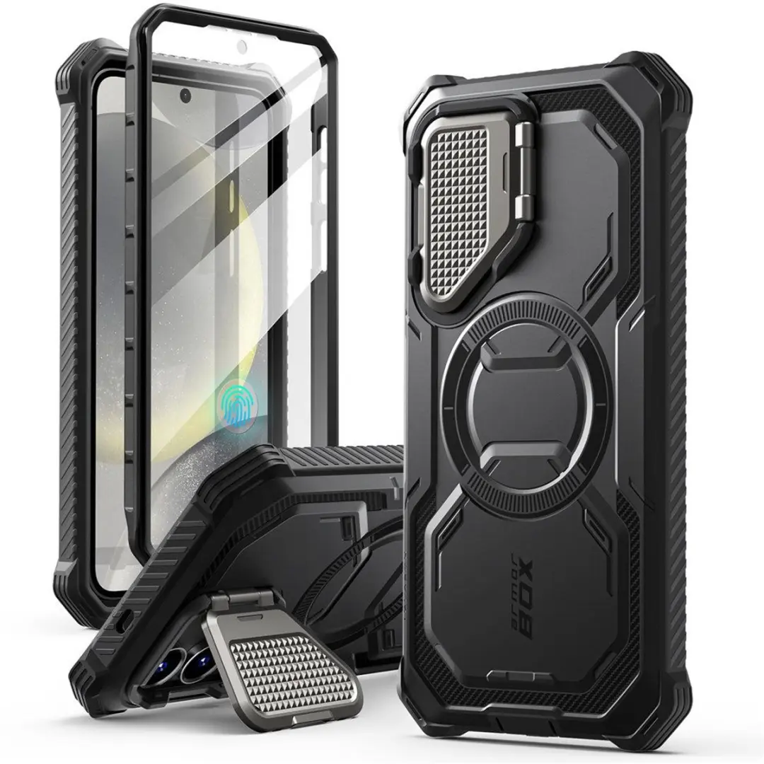Supcase Armorbox 13183 Hoesje Samsung Galaxy S25 Plus - Zwart