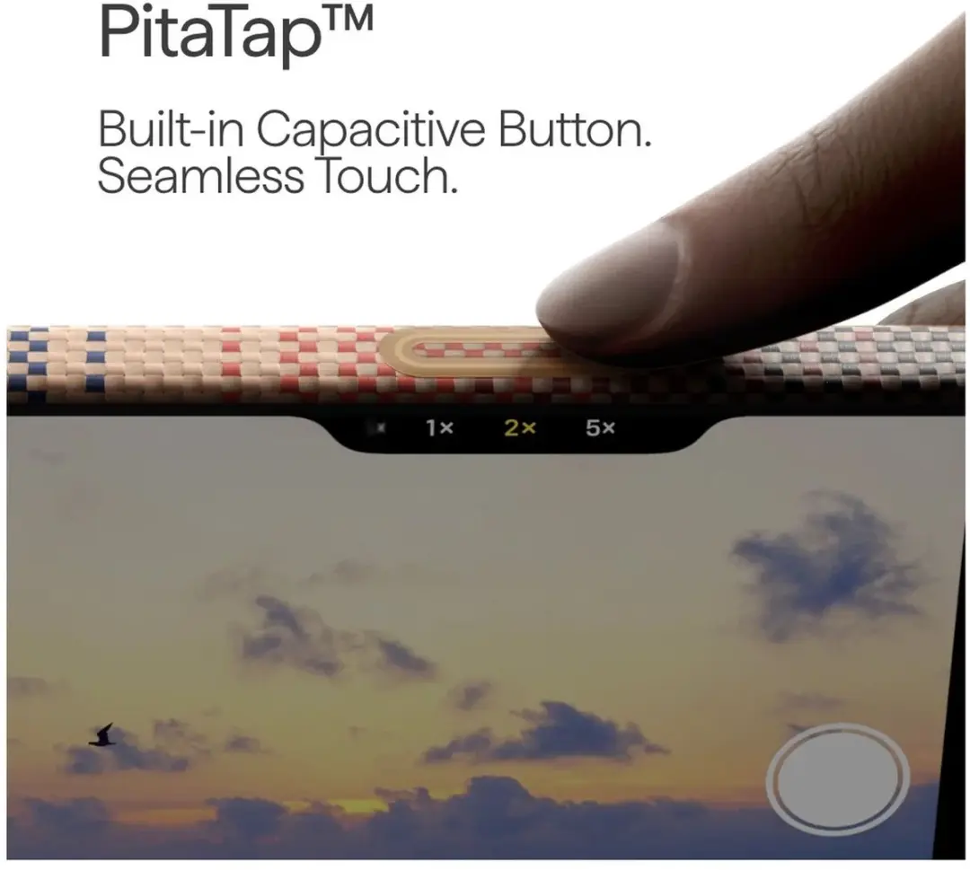 Pitaka Ultra-Slim Hoesje iPhone Air - Aramidevezel Sunset - MagSafe