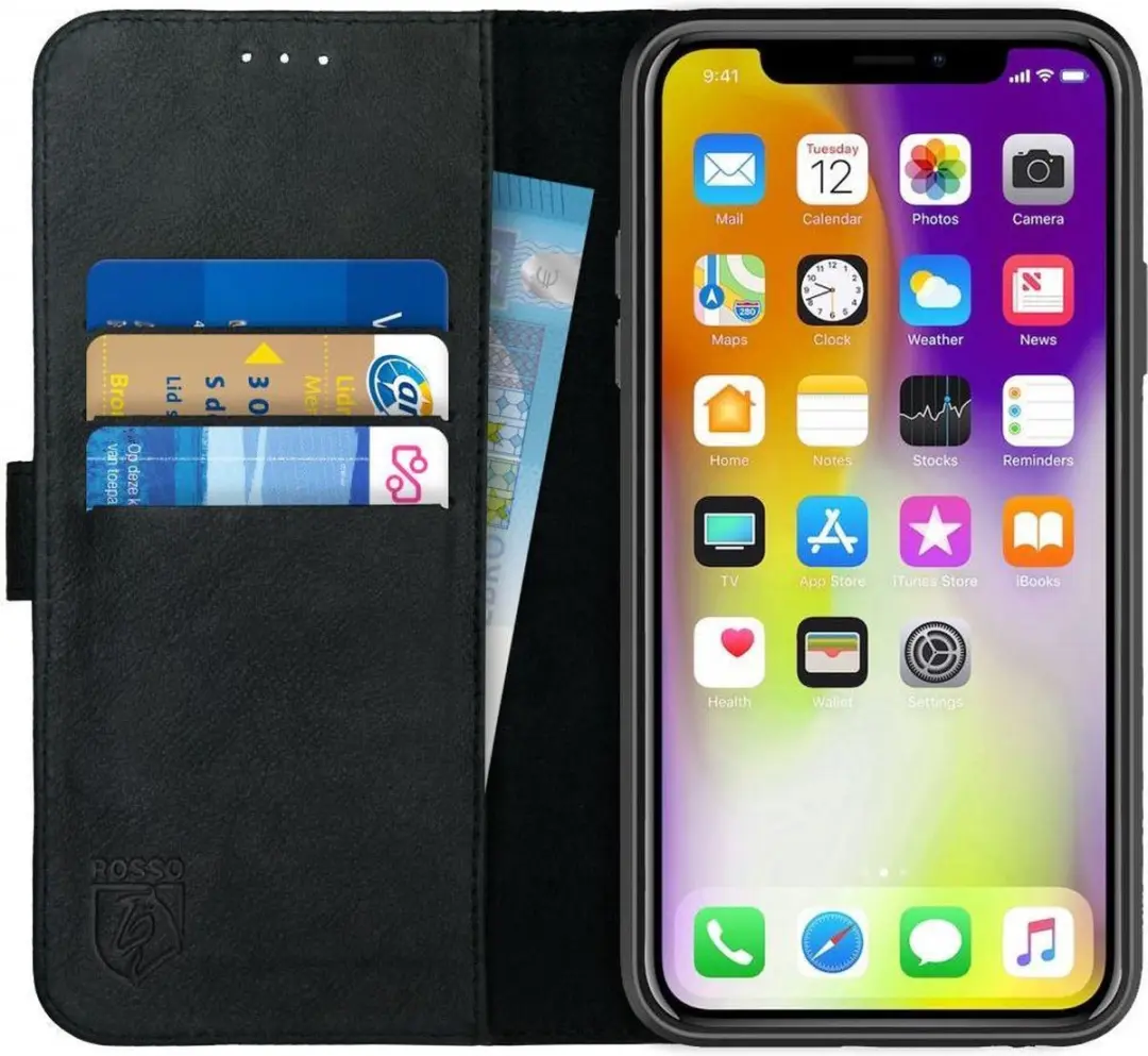 Rosso Deluxe Book Case iPhone XS Max