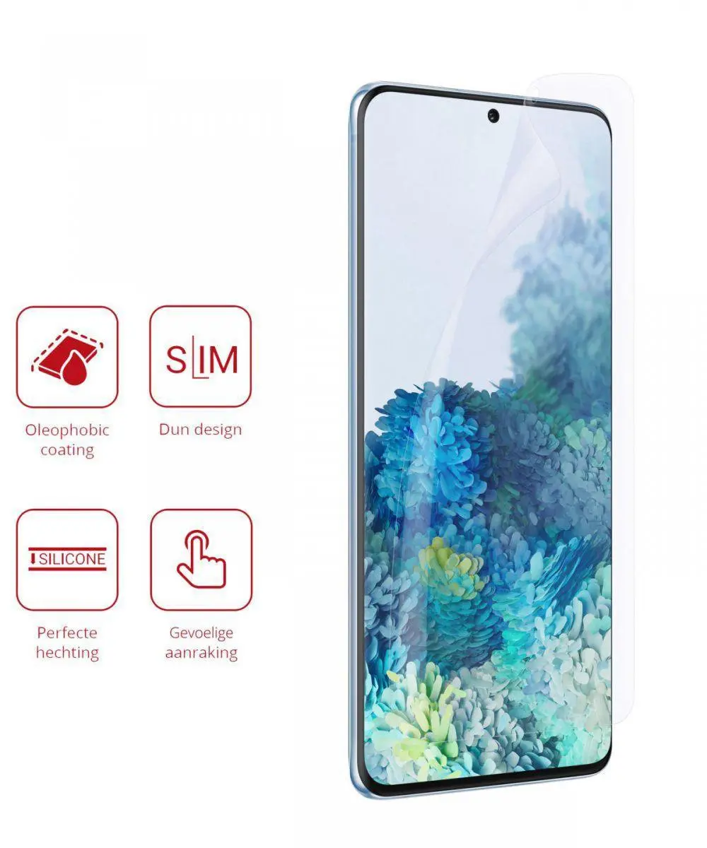 Rosso Screen Protector Ultra Clear - Samsung Galaxy S20 Plus - 2 Stuks
