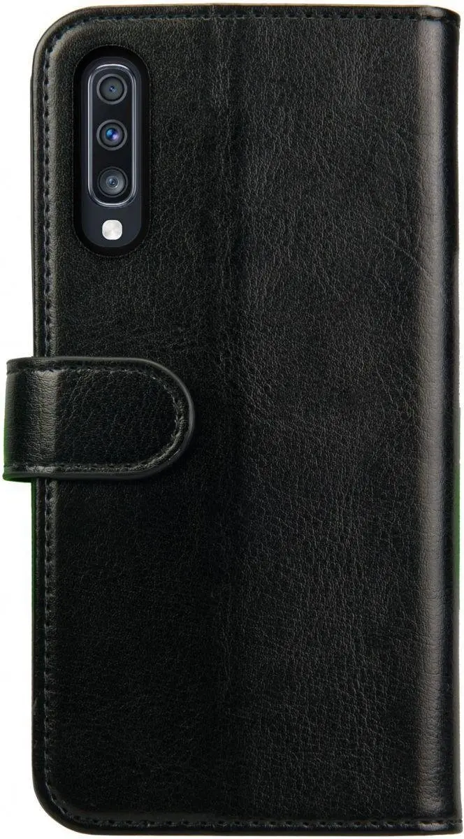 Rosso Element Book Case Wallet Samsung Galaxy A70 - 3 Pasjes - Zwart