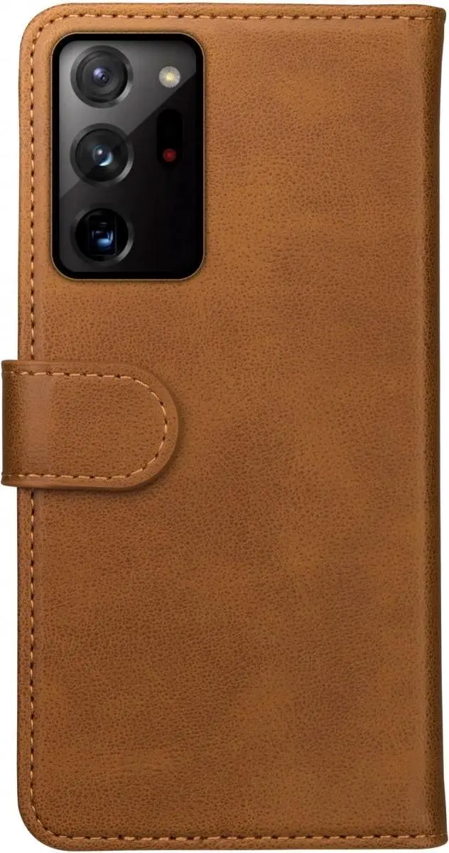 Rosso Element Book Case Wallet Samsung Galaxy Note20 Ultra - 3 Pasjes - Lichtbruin
