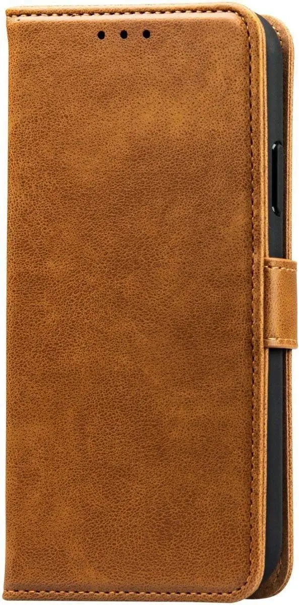 Rosso Element Book Case Wallet Samsung Galaxy Note20 Ultra - 3 Pasjes - Lichtbruin