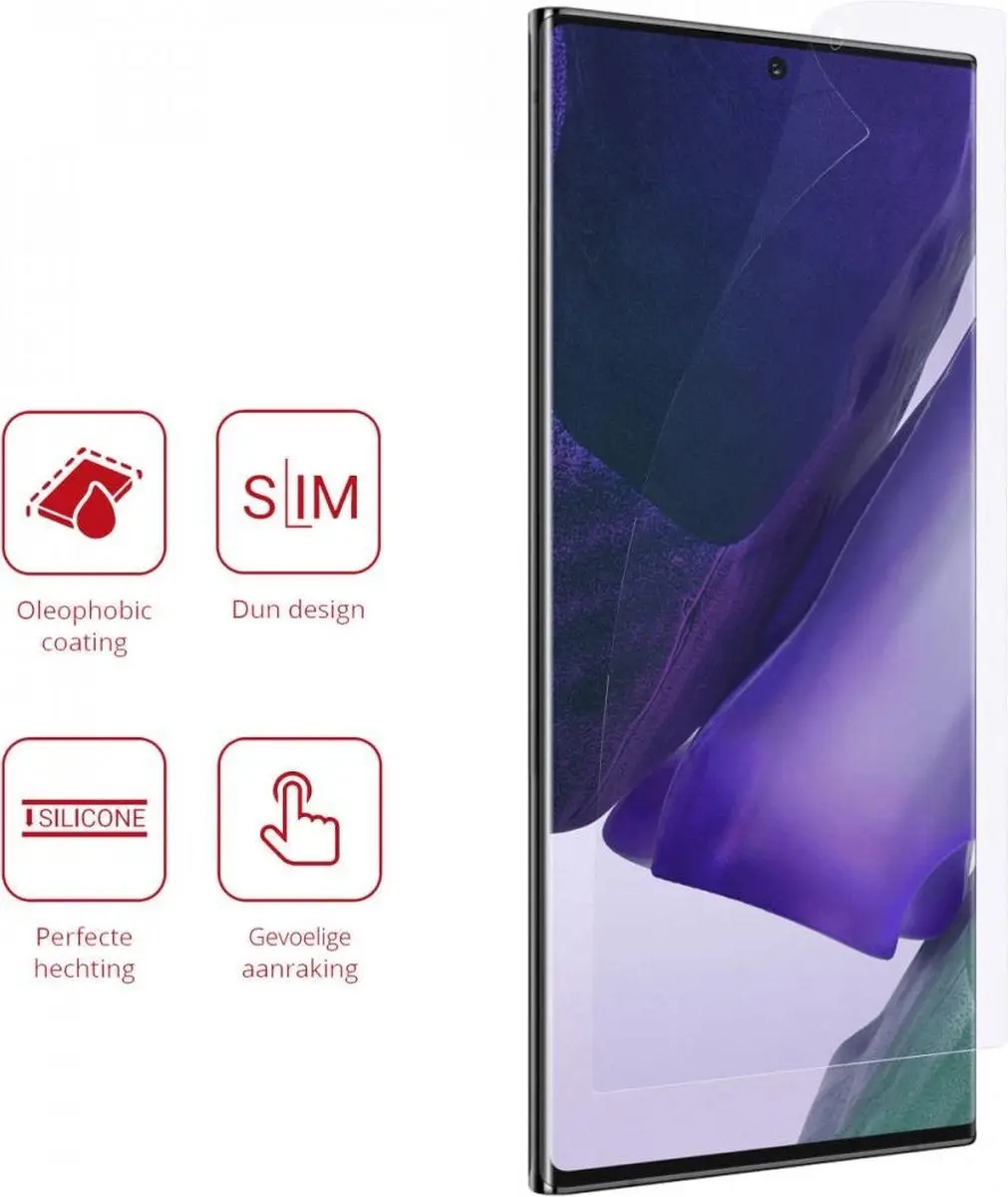 Rosso Screen Protector Ultra Clear - Samsung Galaxy Note20 Ultra - 2 Stuks
