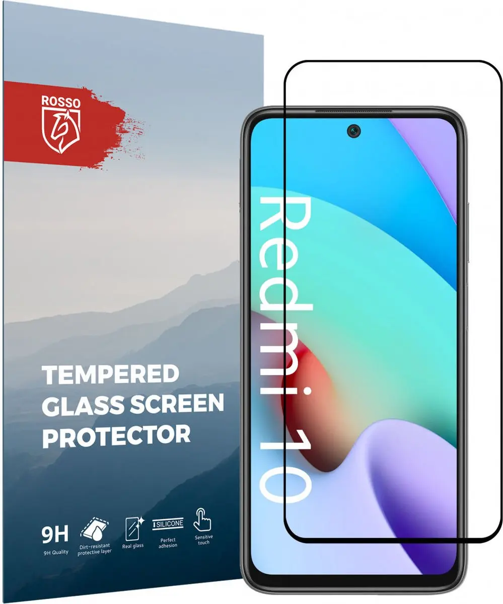 Rosso Xiaomi Redmi 10 9H Tempered Glass Screenprotector