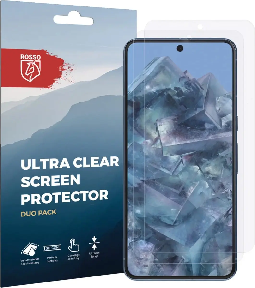 Rosso Screen Protector Ultra Clear 2 Stuks - Google Pixel 8 Pro