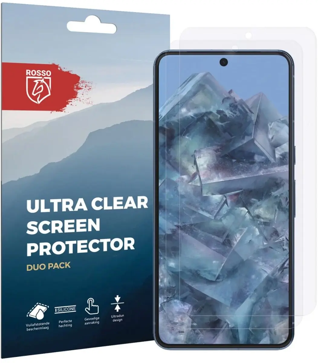 Rosso Screen Protector Ultra Clear 2 Stuks - Google Pixel 8 Pro
