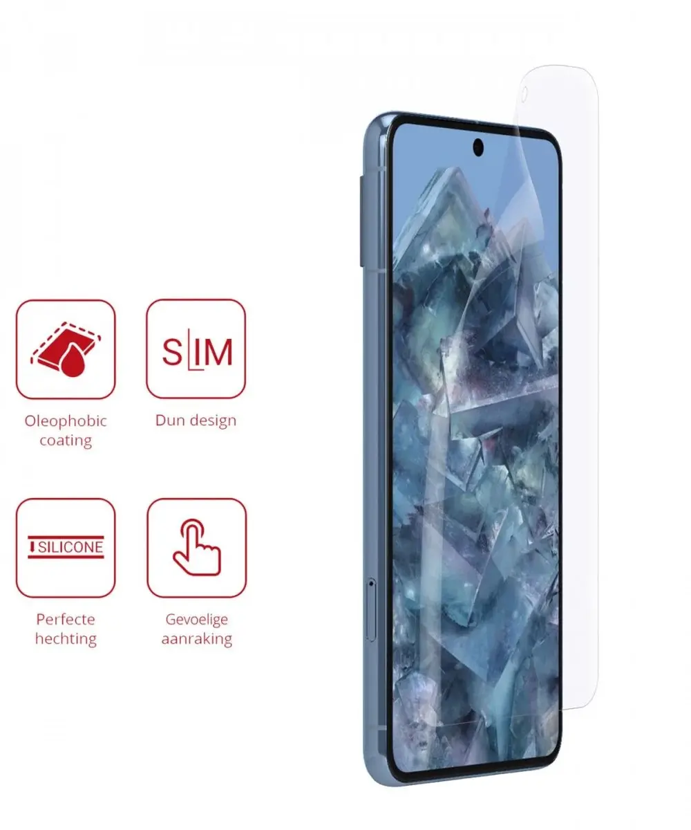 Rosso Screen Protector Ultra Clear 2 Stuks - Google Pixel 8 Pro