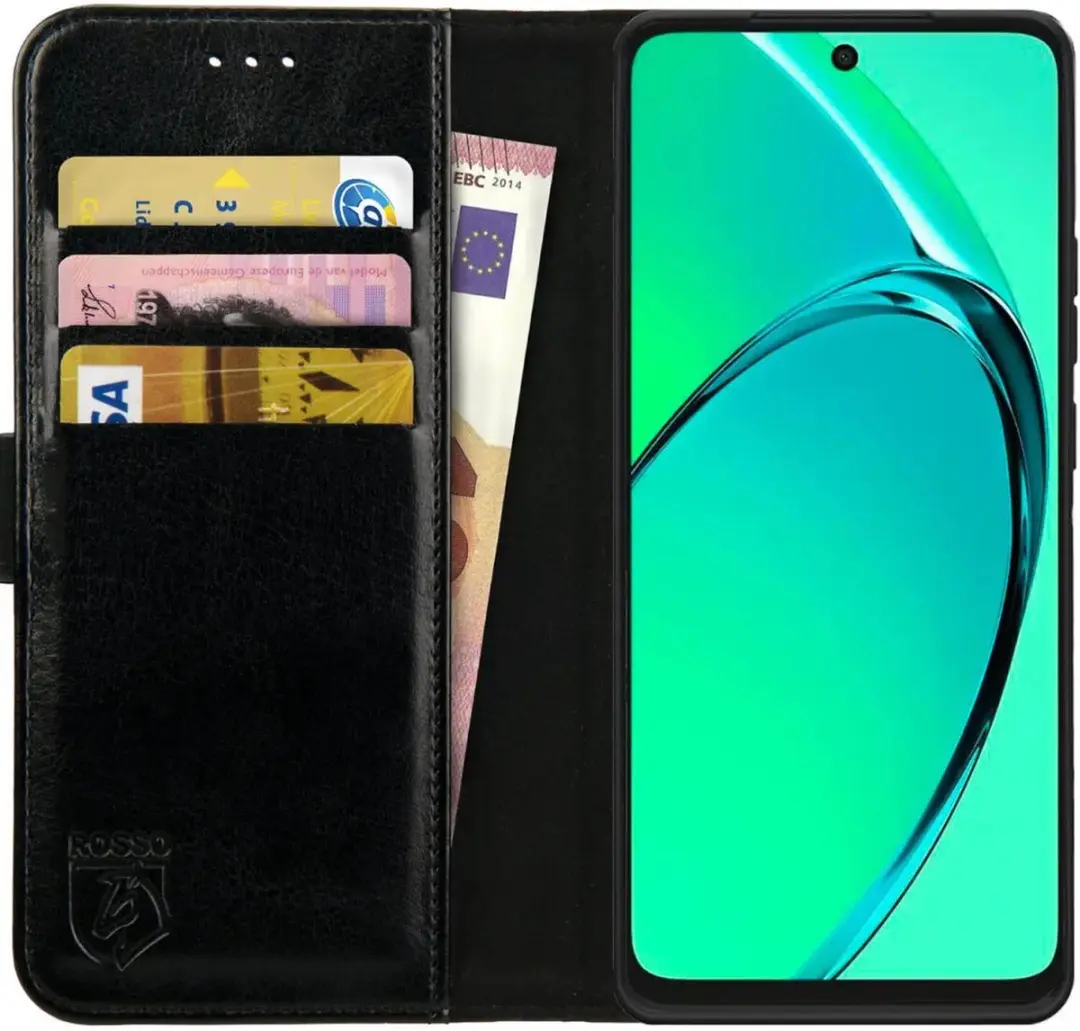 Rosso Element 208716 Wallet Book Case Oppo A60 5G