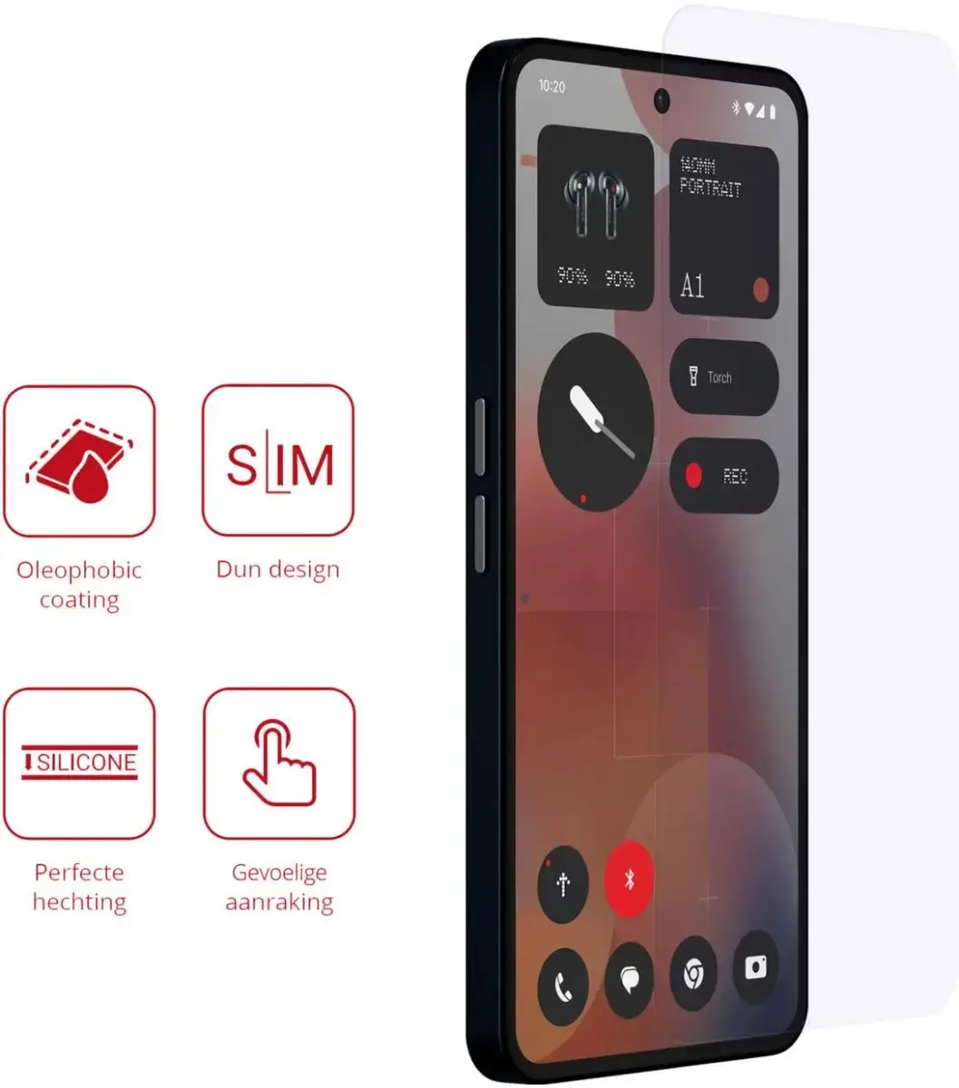 Rosso Screen Protector Nothing Phone (3a) - 2 Stuks