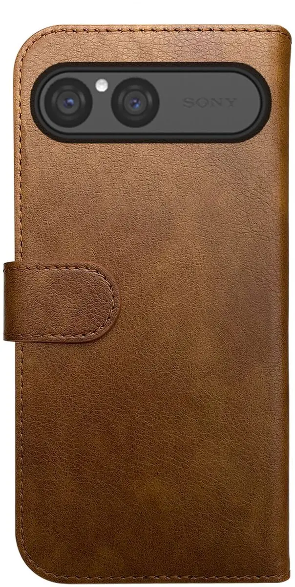 Rosso Element Wallet Book Case 242757 - 3 Pasjes - Bruin