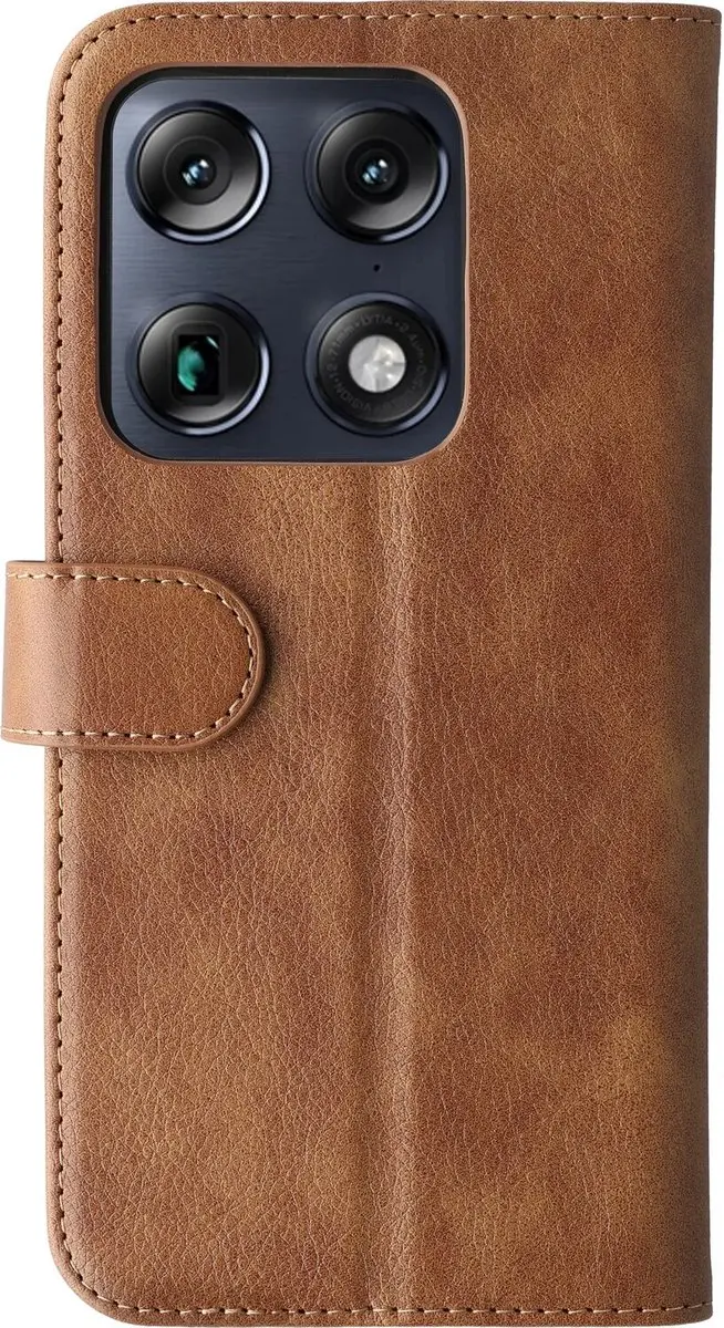 Rosso Element Wallet Book Case 260396 - Motorola Signature - 3 Pasjes - Bruin