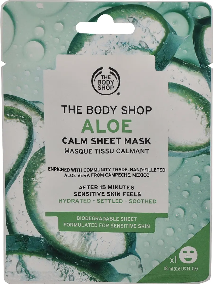 The Body Shop Aloe Calm Sheet Mask 18ml