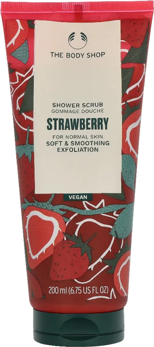 The Body Shop Strawberry Shower Scrub 200ml