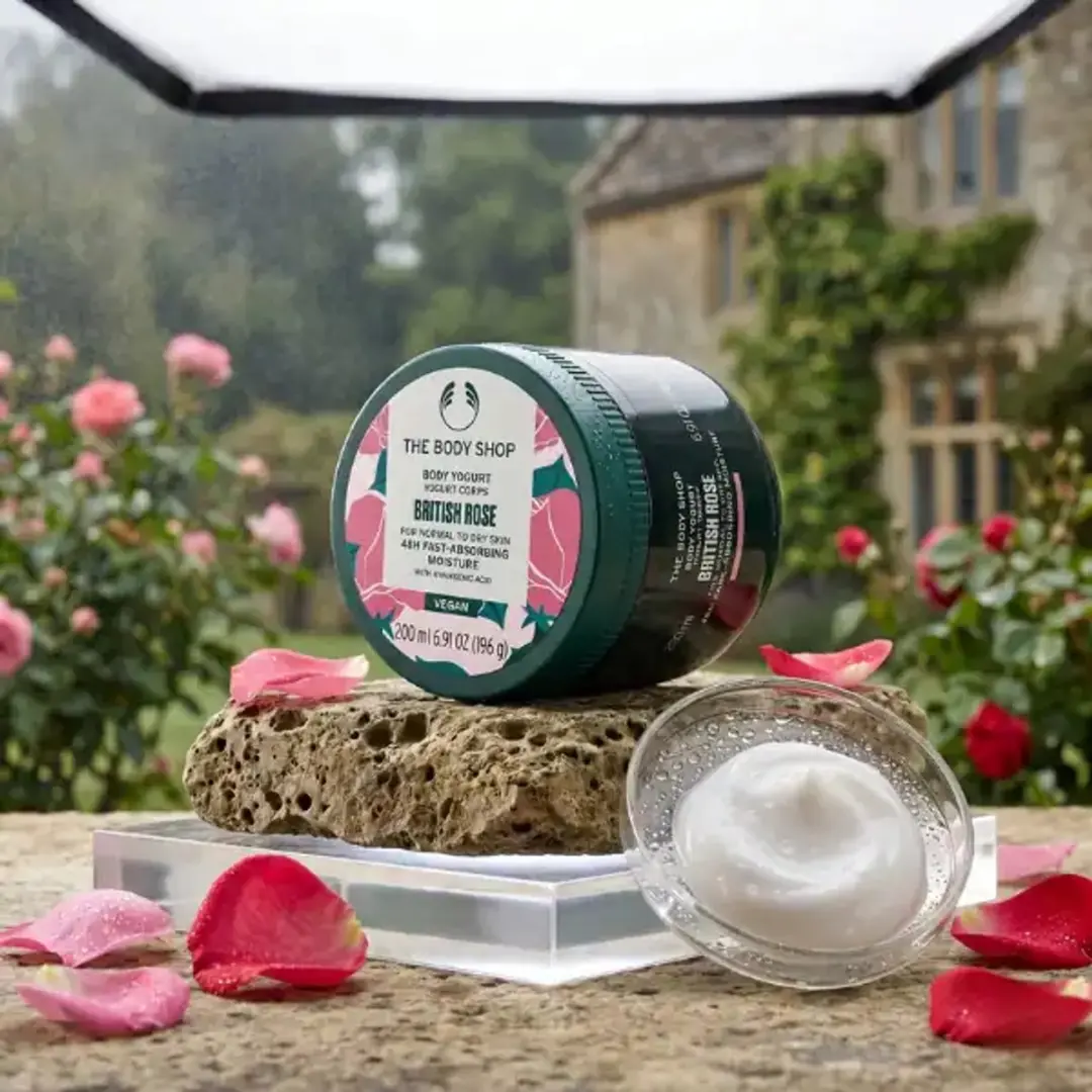 The Body Shop British Rose Body Yogurt 200ml
