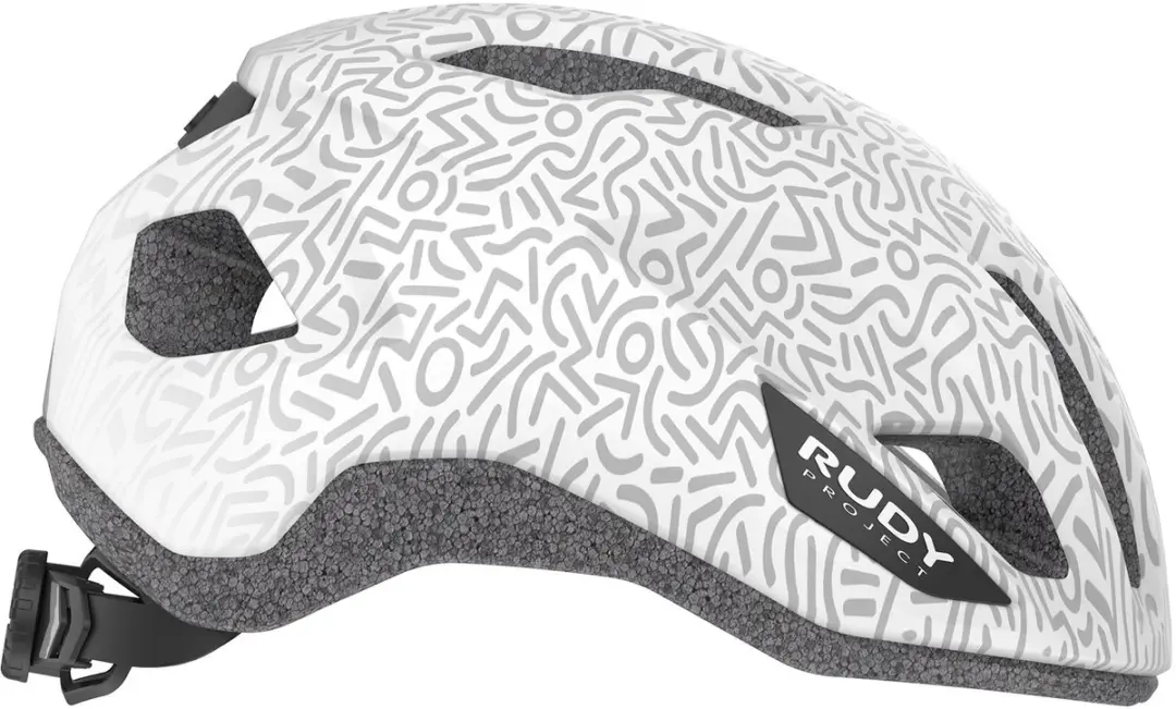 Rudy Project Sinergy Helmet - S/M 55-59cm - Wit Doodle Mat