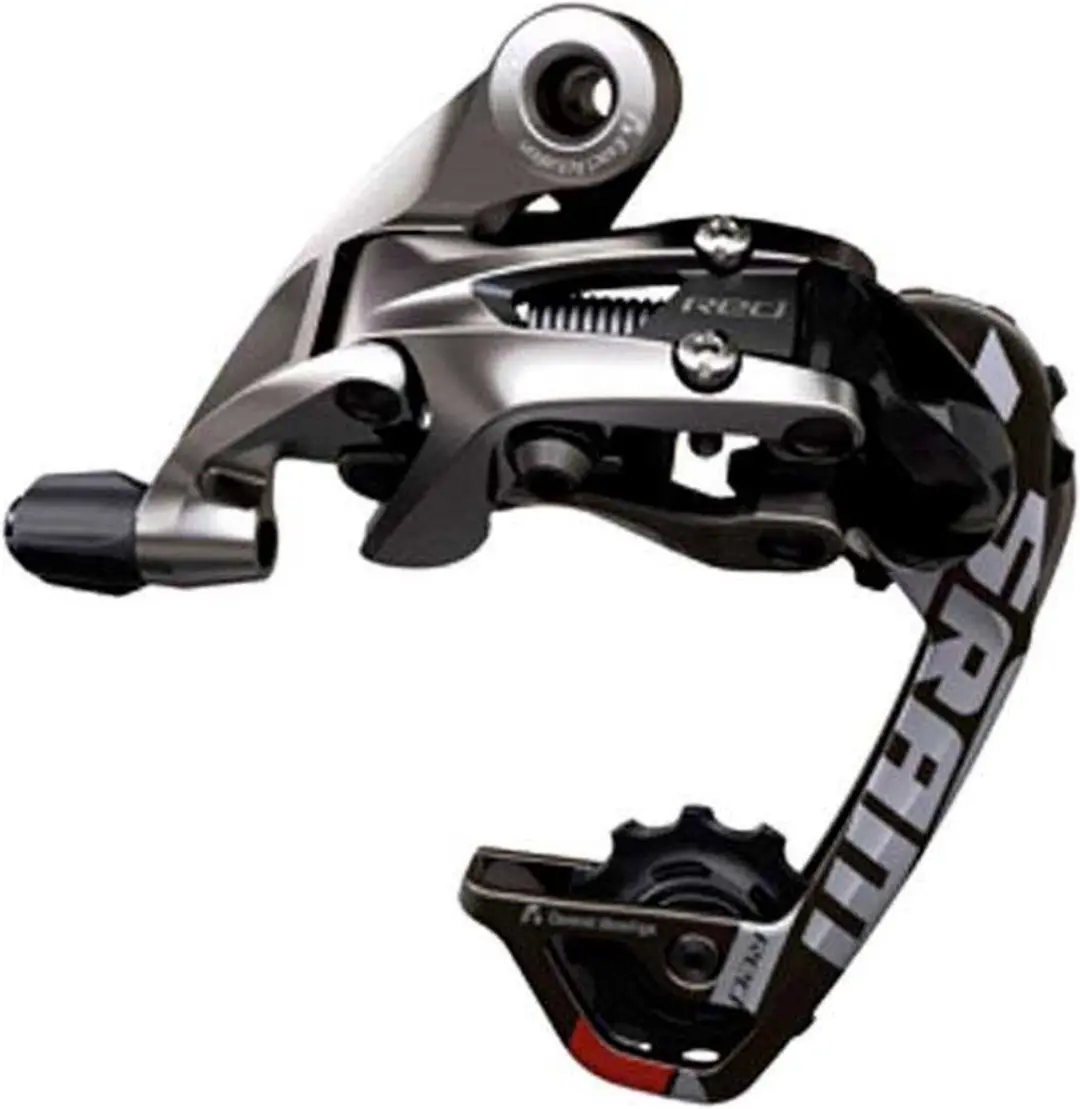 SRAM New Red 10V Achterderailleur - WiFli Medium Cage - Zilver/Zwart