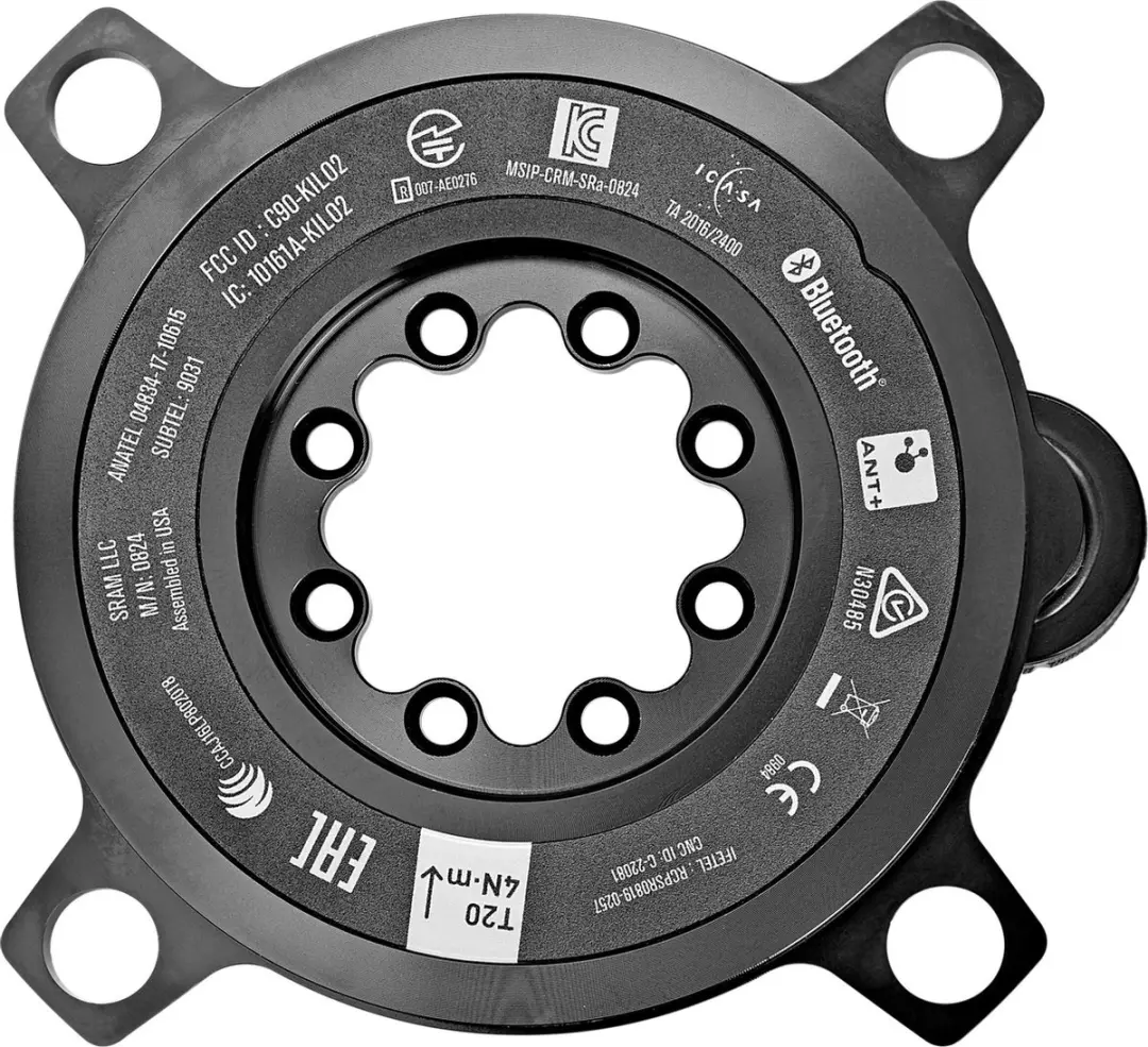 SRAM Spider DZero AXS DUB Quarq XX1 BST - Racefiets - Zwart