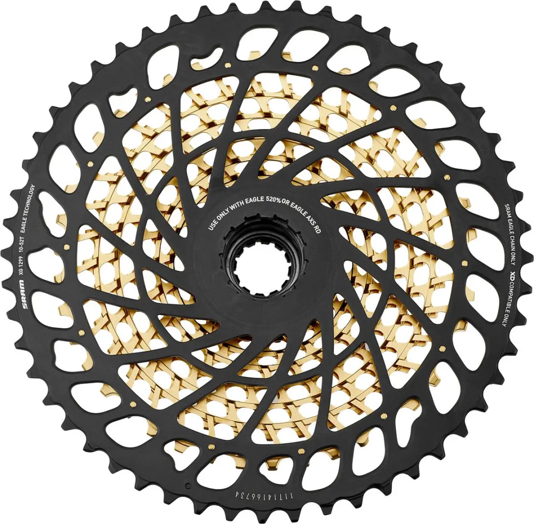 SRAM XG-1299 XD 12V Cassette 10-52T - Zwart - afbeelding 2 van 3