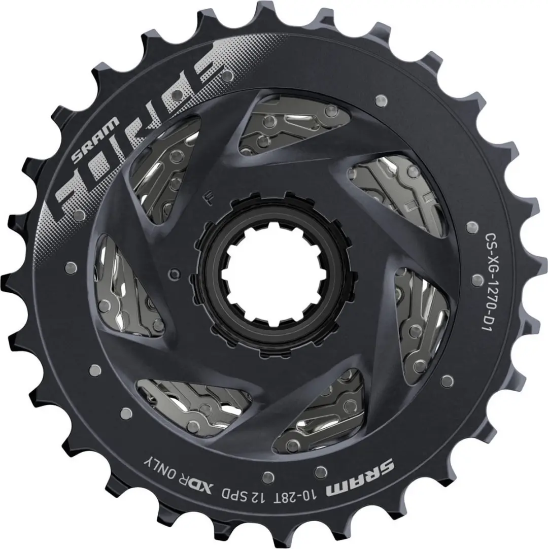 SRAM Force AXS XG-1270 12-speed Cassette - Zilver
