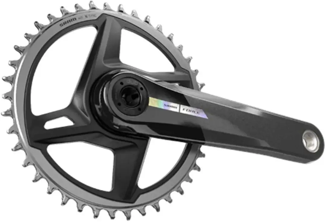 Sram Force 1x Wide D2 Dub Iridescent Direct Mount Crankstel Zilver 170 mm / 40t