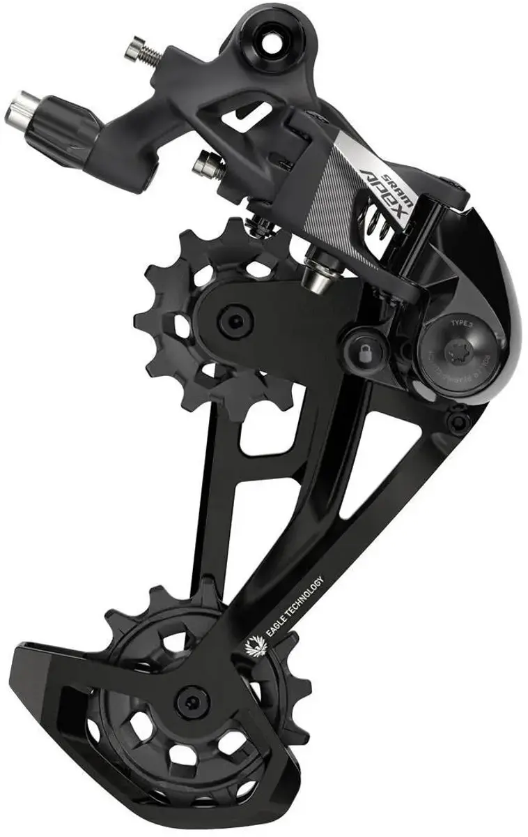 SRAM Apex Eagle D1 Achterderailleur 12V - Zwart