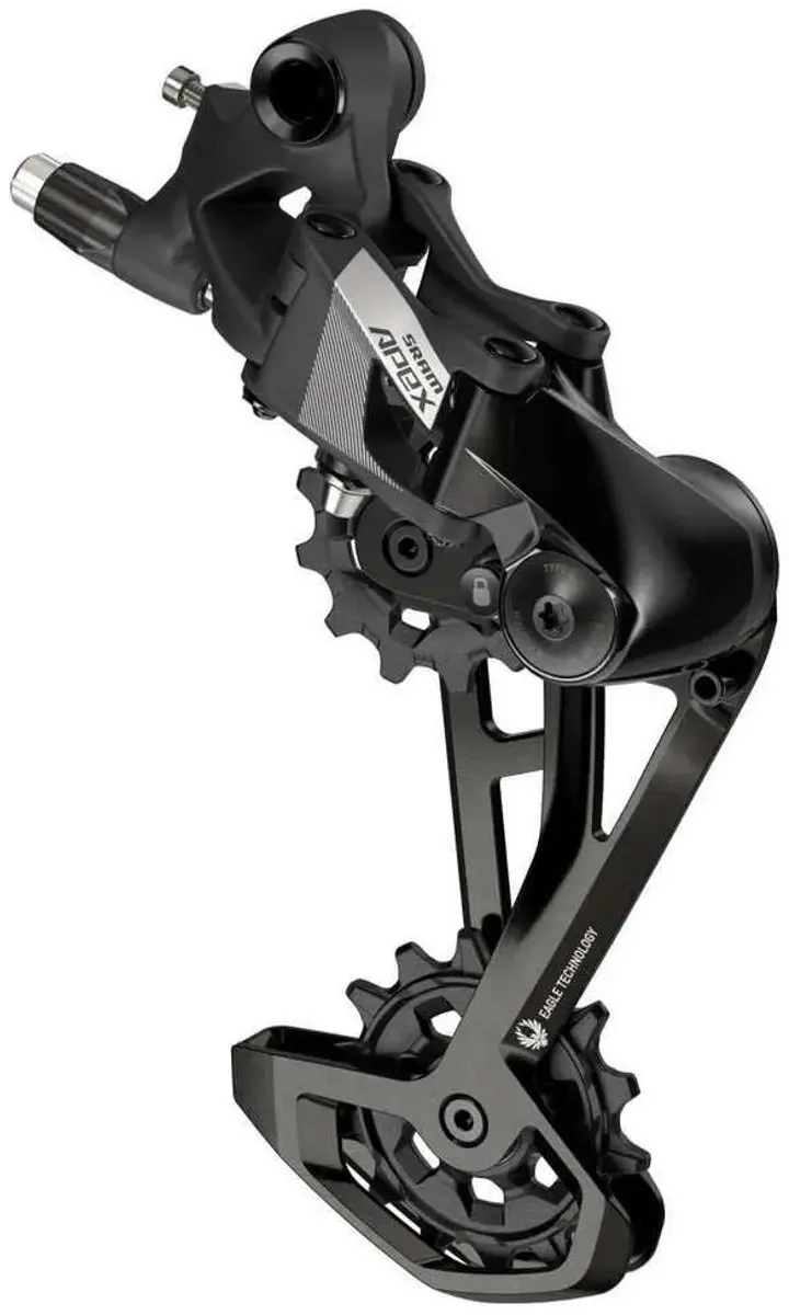 SRAM Apex Eagle D1 Achterderailleur 12V - Zwart