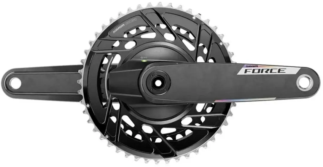 SRAM Force AXS E1 Dub Crankstel 165mm - 50/37t - Zilver
