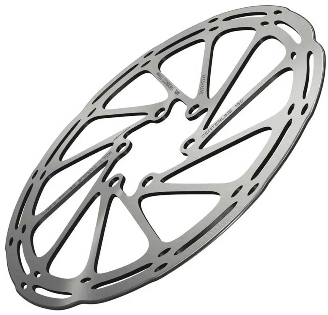 SRAM Centerline Remschijf 160mm - Zilver