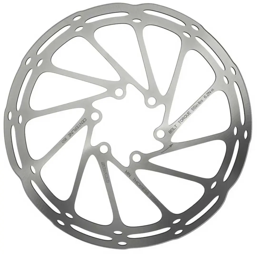 SRAM Centerline Remschijf 160mm - Zilver - afbeelding 6 van 6