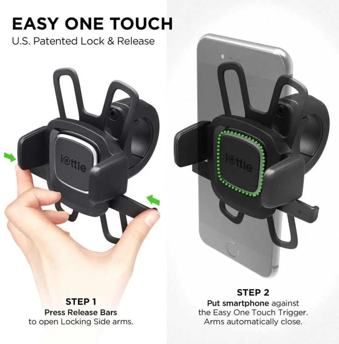 iOttie Easy One Touch 4 Fietshouder - Zwart