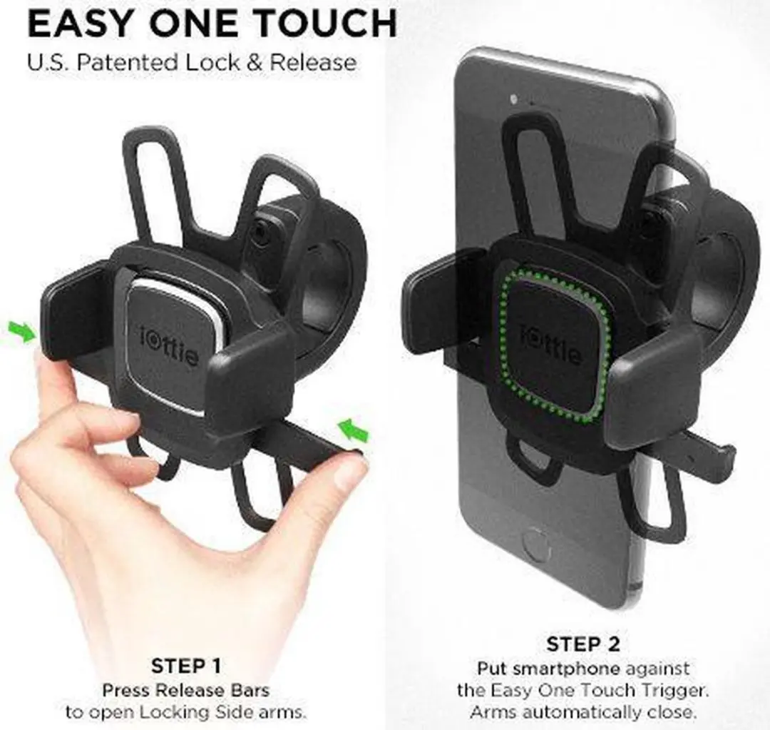 iOttie Easy One Touch 4 Fietshouder - Zwart