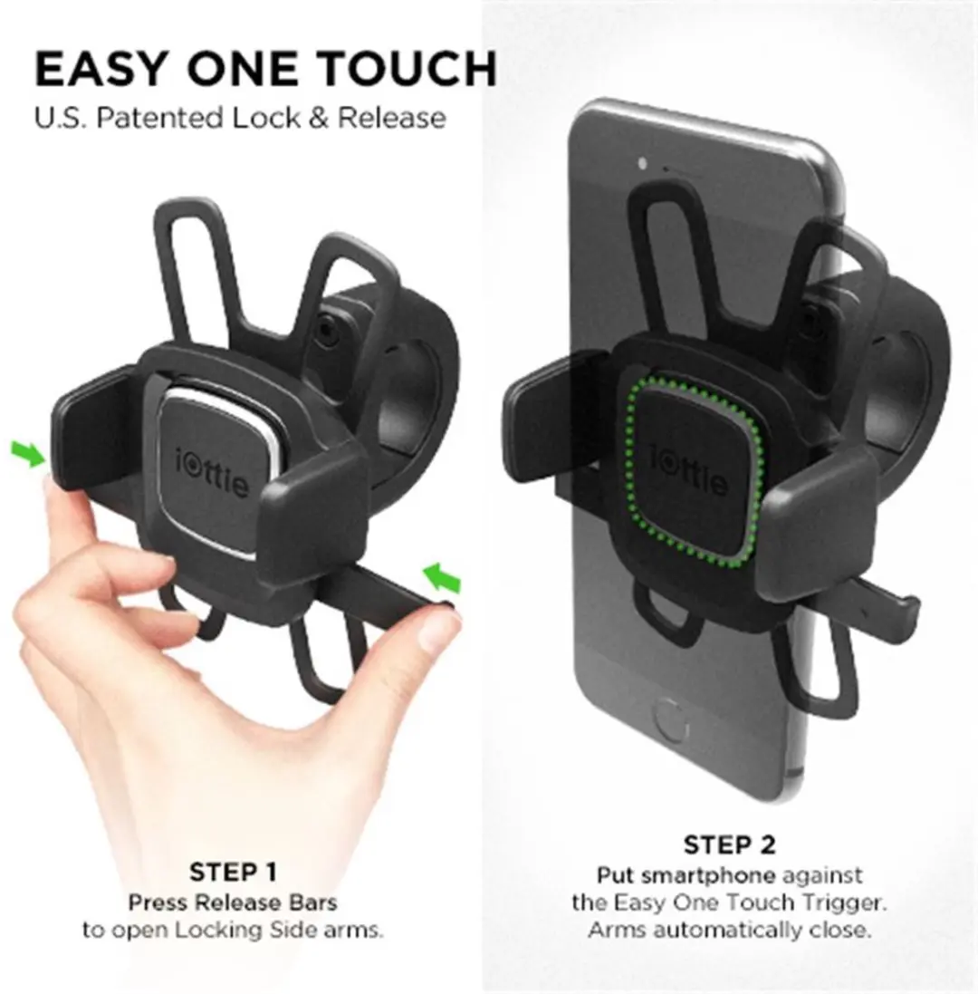 iOttie Easy One Touch 4 Fietshouder - Zwart
