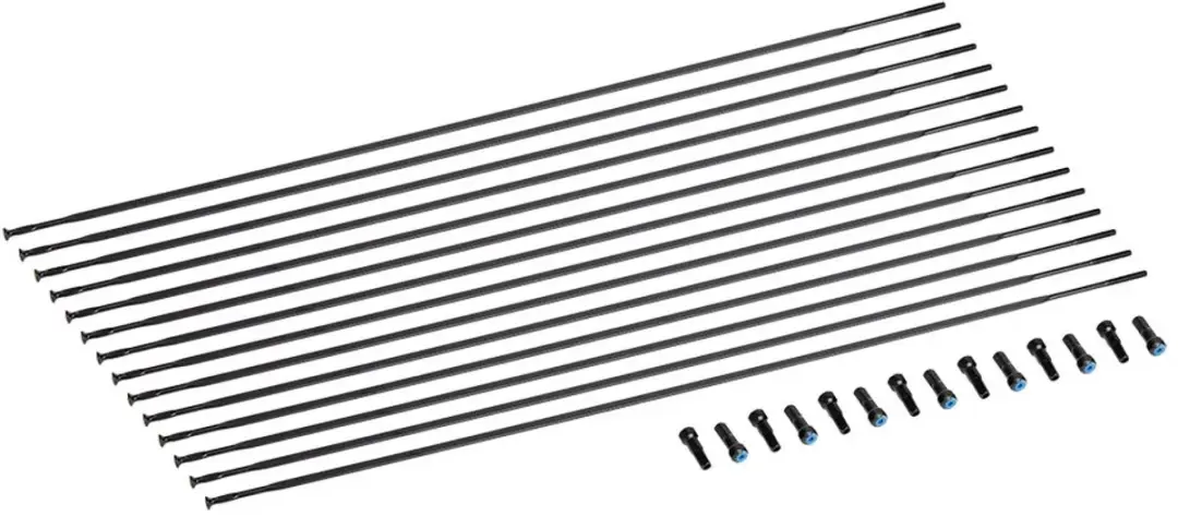 Mavic E-Crosstrail Sl Carbon Achterspaken 14 Stuks - 298mm - Zilver - afbeelding 6 van 6
