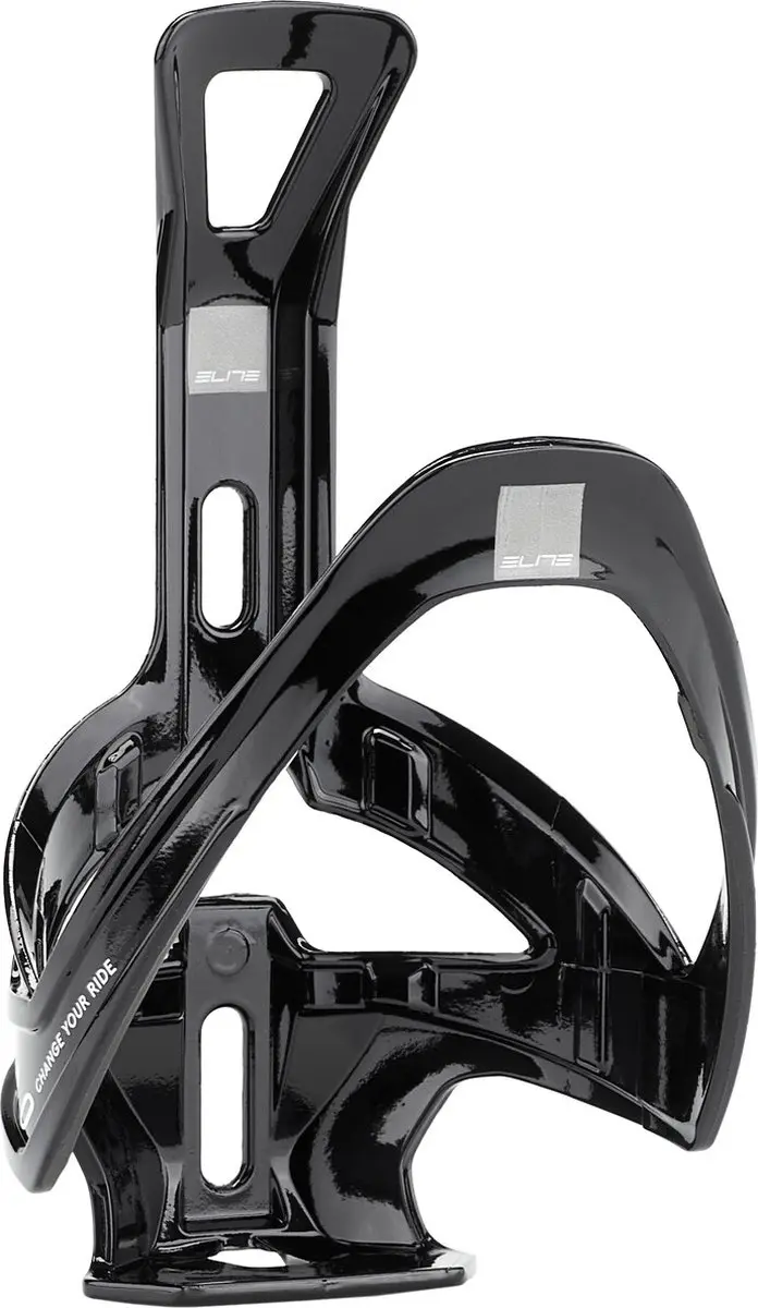 Elite Bidonhouder Rocko 17,9cm Carbon - Matzwart/Wit