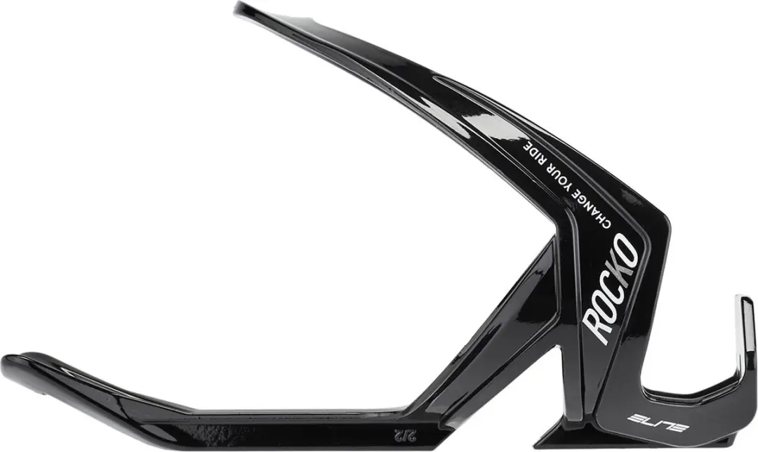 Elite Bidonhouder Rocko 17,9cm Carbon - Matzwart/Wit