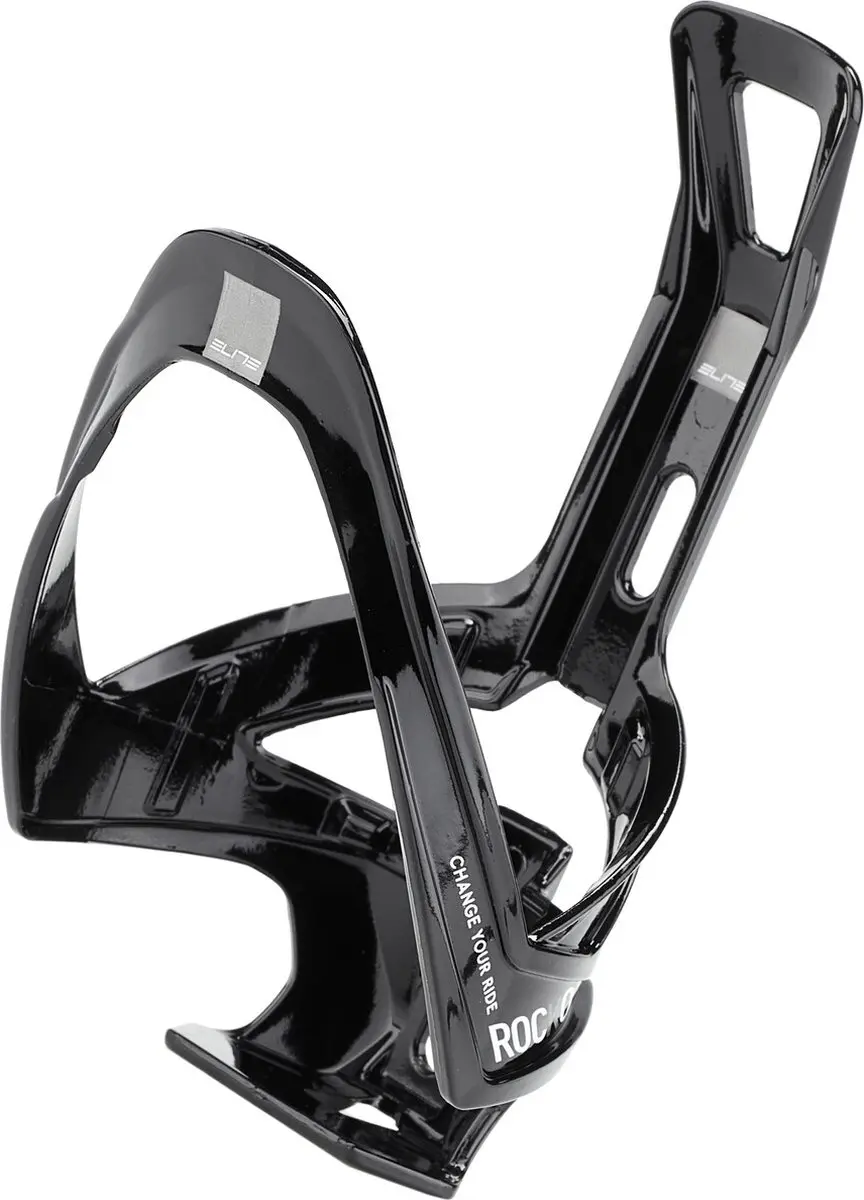 Elite Bidonhouder Rocko 17,9cm Carbon - Matzwart/Wit
