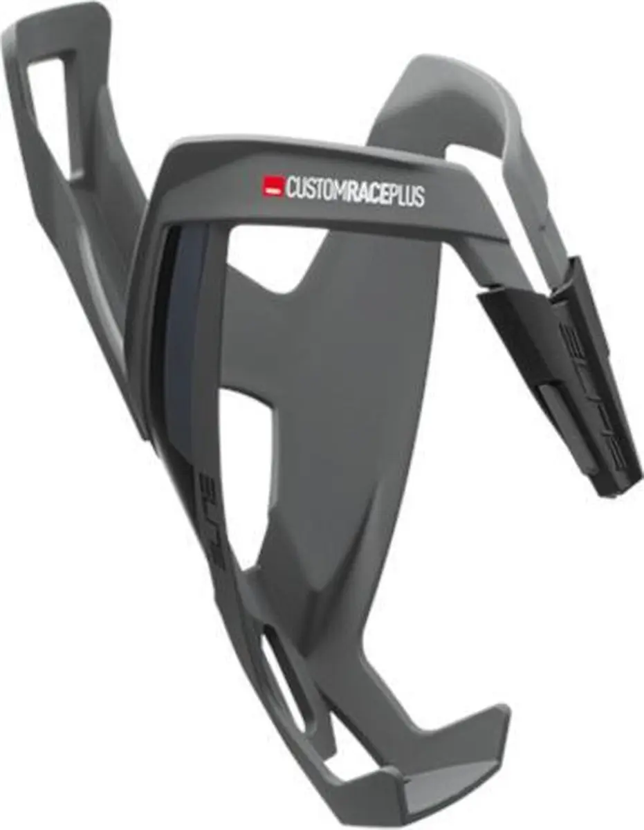 Elite Bidonhouder Custom Race Plus 18,4 Cm Frp Grijs/zwart