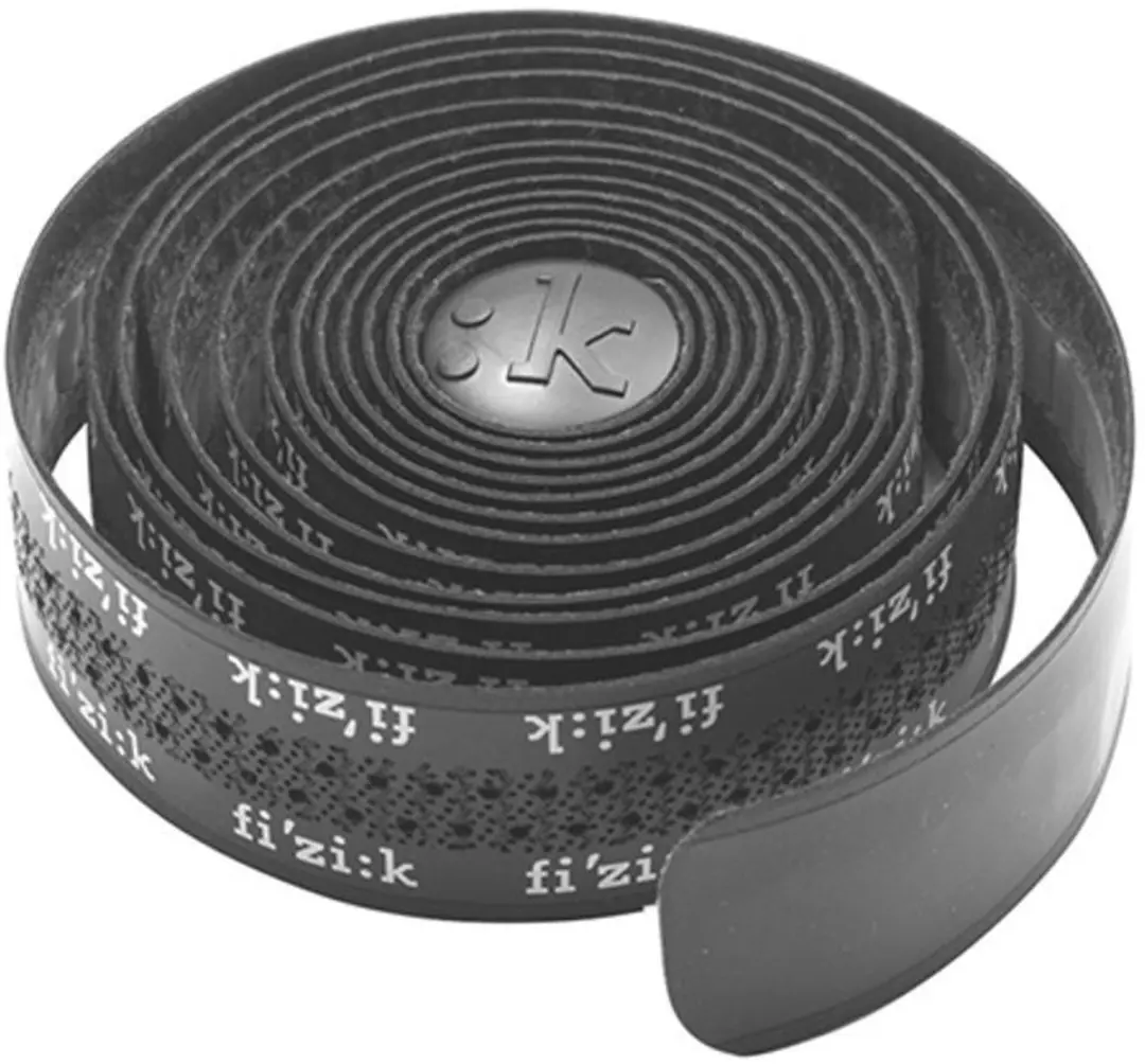 Fizik Stuurlint Superlight Tacky Zwart Met Logo's