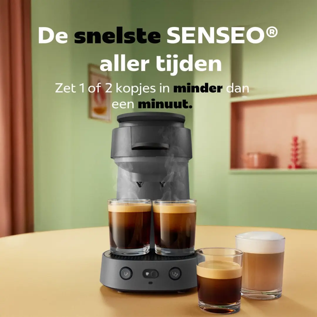 Philips Senseo Vibe CSA225/60 Koffiepadmachine - Donkergrijs - afbeelding 4 van 6