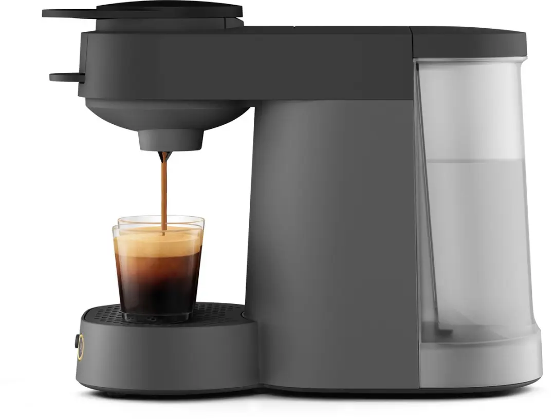 Philips Senseo Vibe CSA225/60 Koffiepadmachine - Donkergrijs - afbeelding 3 van 6