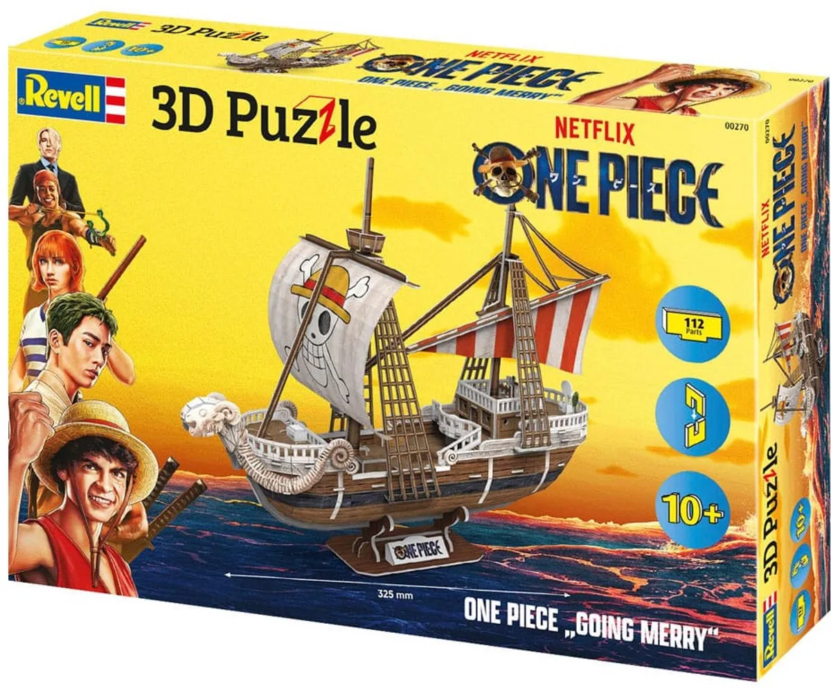 Revell One Piece - Going Merry 3D Puzzel 112 Stuks