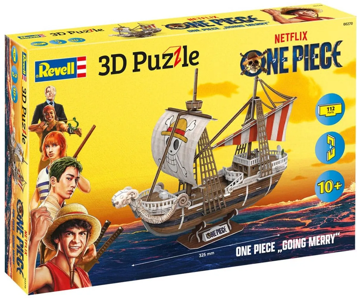 Revell One Piece - Going Merry 3D Puzzel 112 Stuks